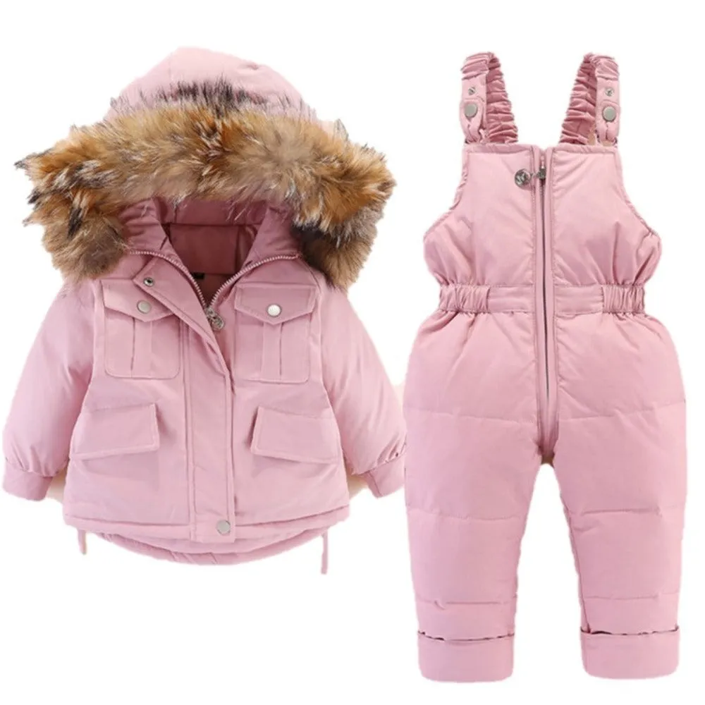 2pcs jacket and jumpsuit for children