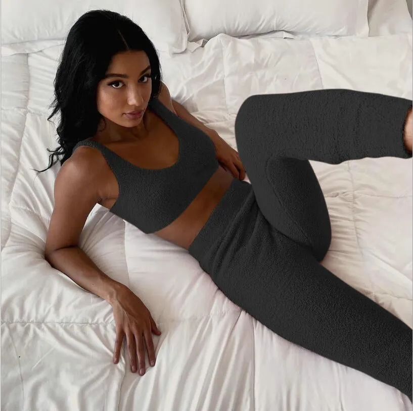 3Pcs Womens Clothing Long Sleeve Crop