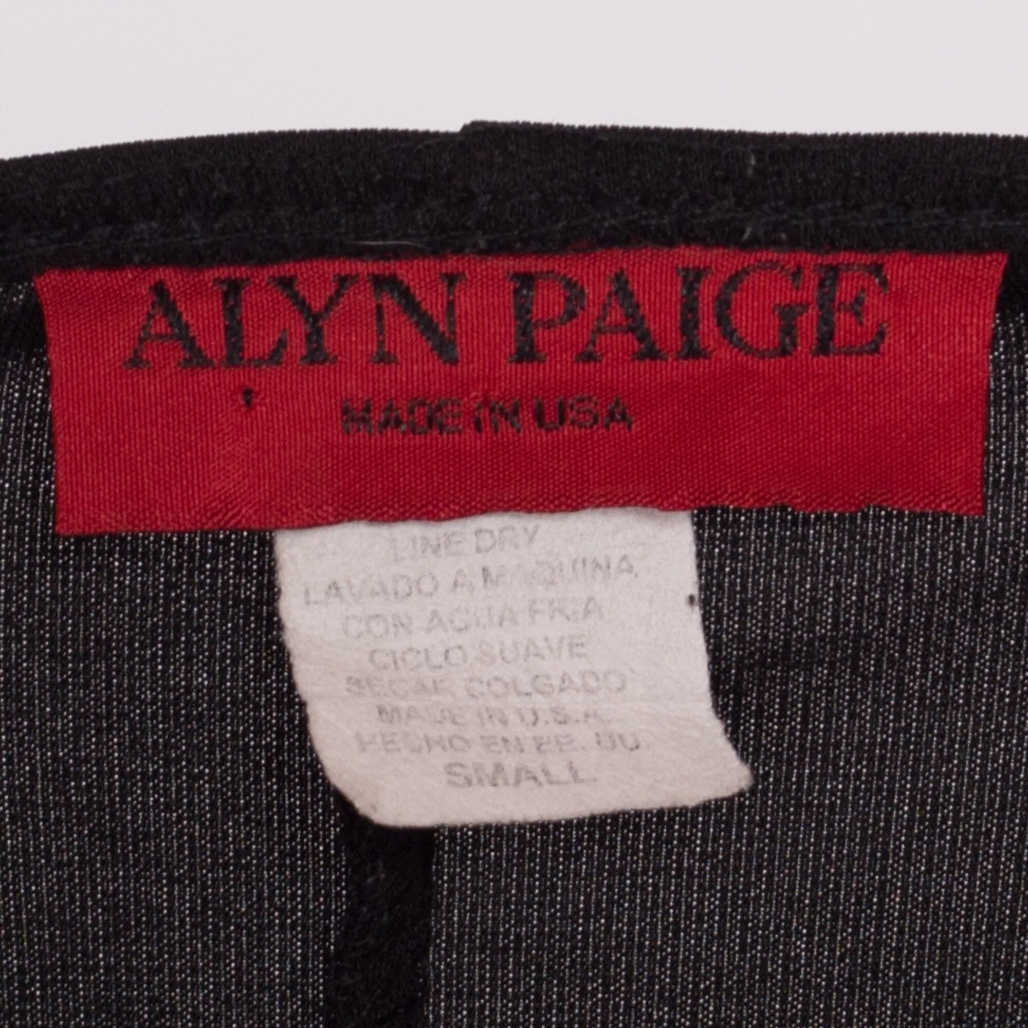 90s Y2K Black Scarf Hem Dress - Small