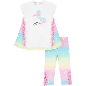 A DEE - Unicorn Leggings Two Piece Set