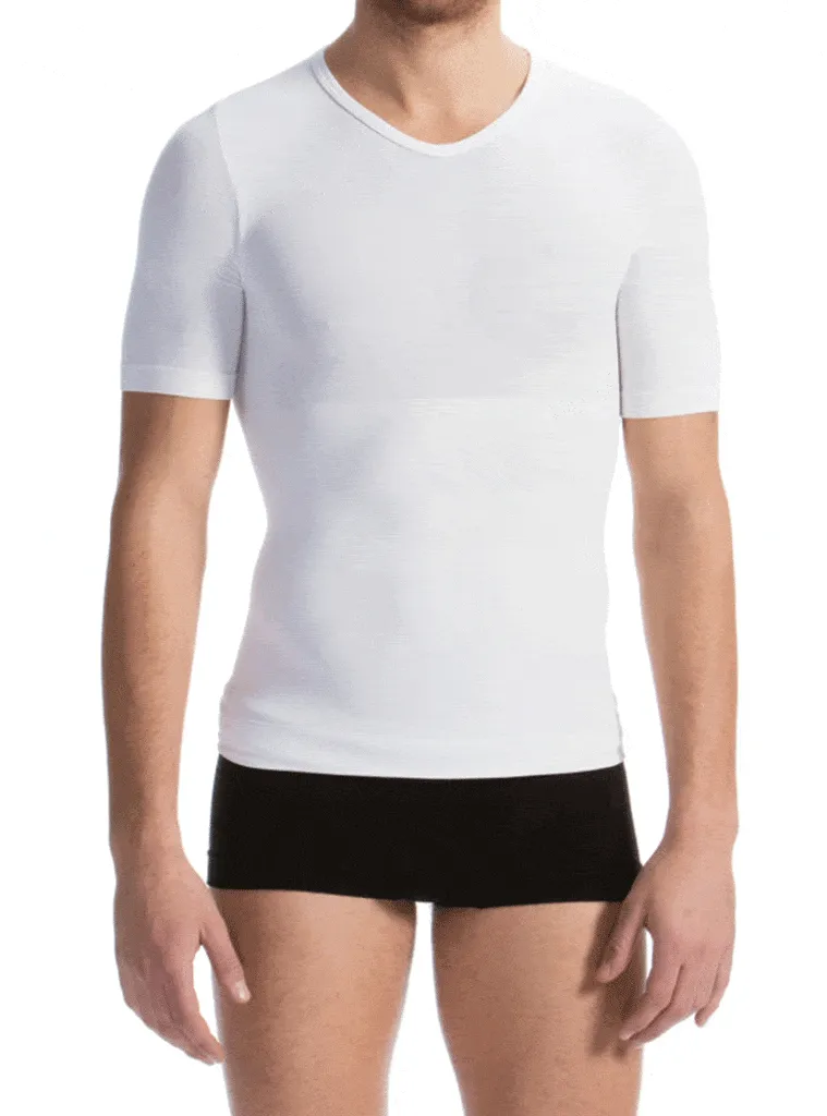 FarmaCell Men’s Firm Control Body Shaping T-Shirt