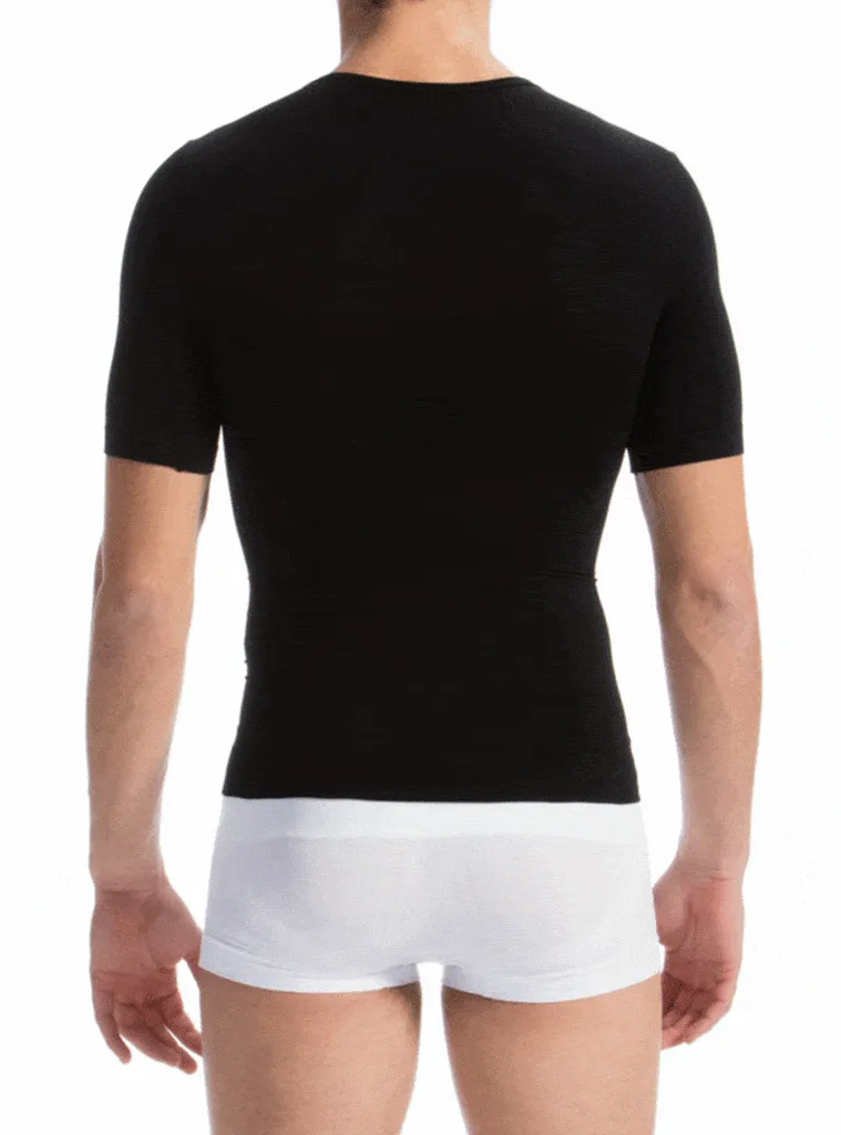 FarmaCell Men’s Firm Control Body Shaping T-Shirt