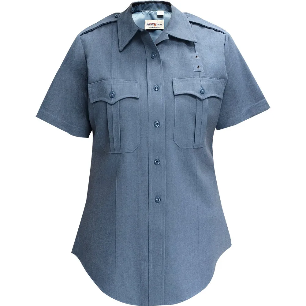 Flying Cross Justice Poly/Wool Women'S Short Sleeve Shirt