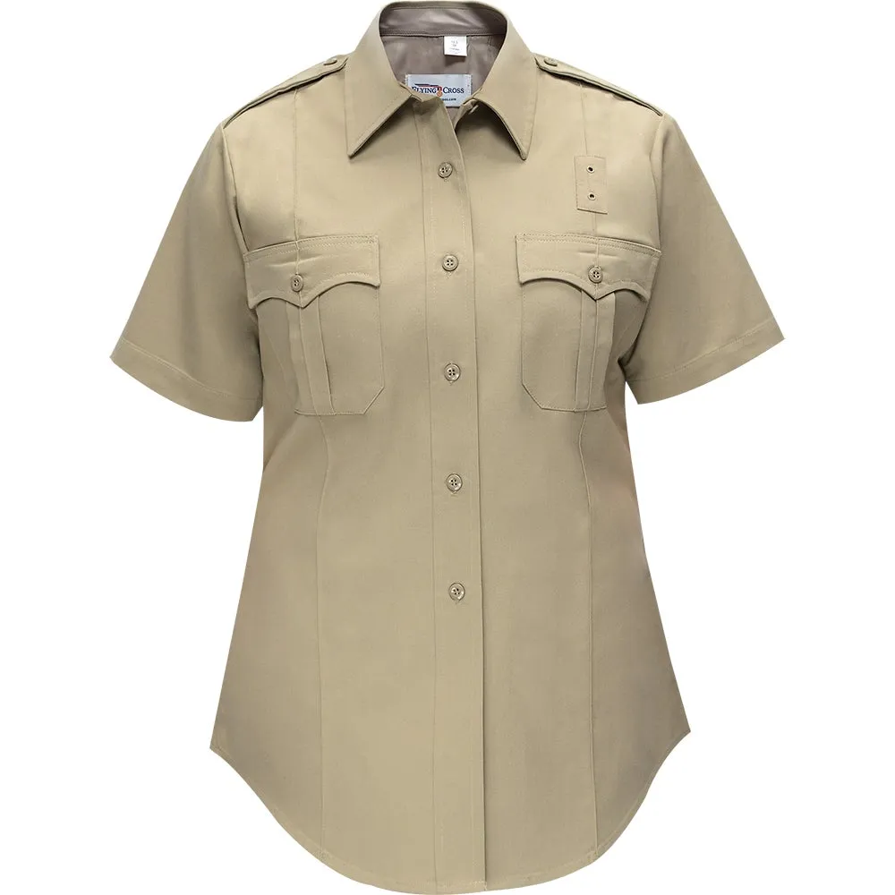 Flying Cross Justice Poly/Wool Women'S Short Sleeve Shirt