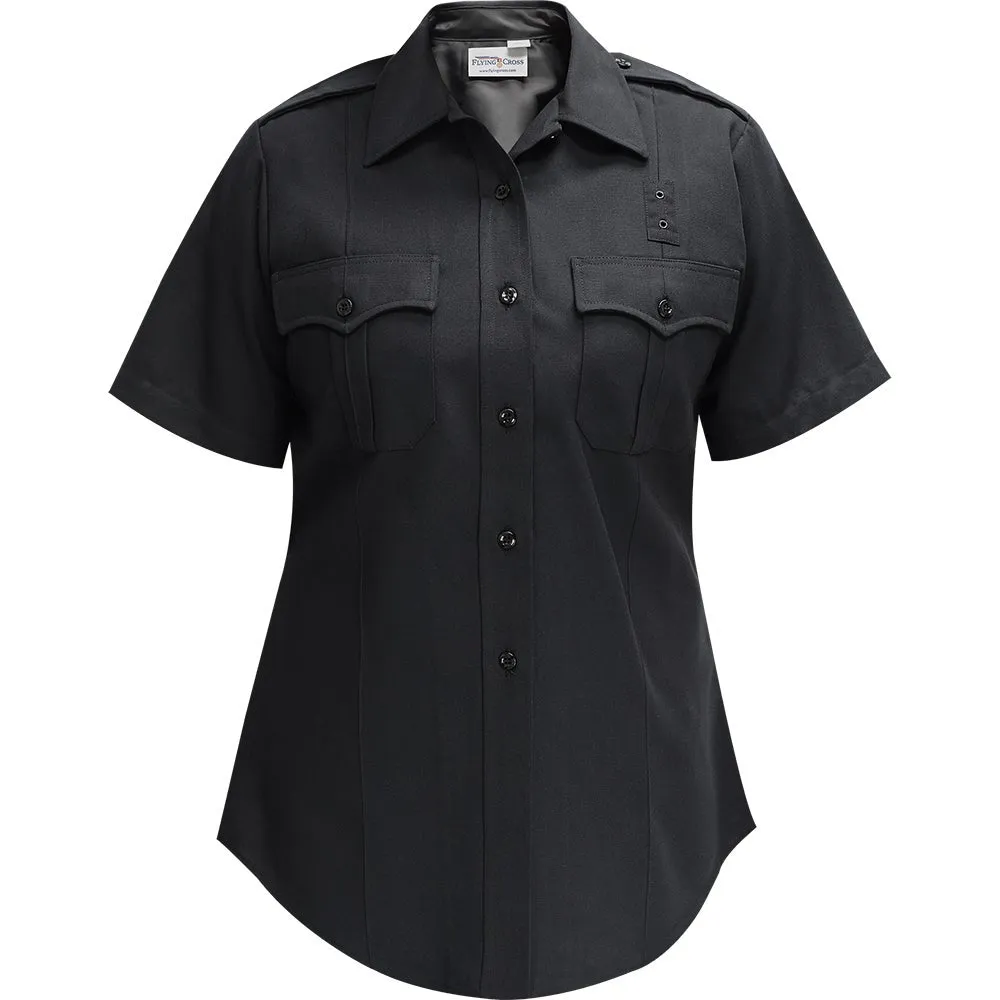Flying Cross Justice Poly/Wool Women'S Short Sleeve Shirt