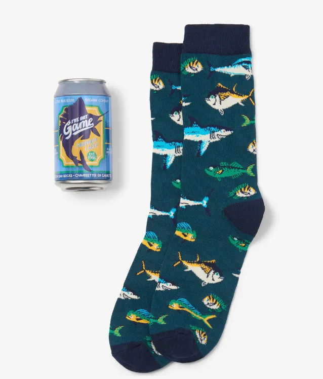 Game Fish Beer Can Socks