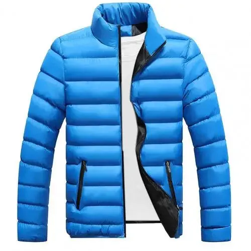Mens Winter Parka Warm Casual CottonPadded Jacket