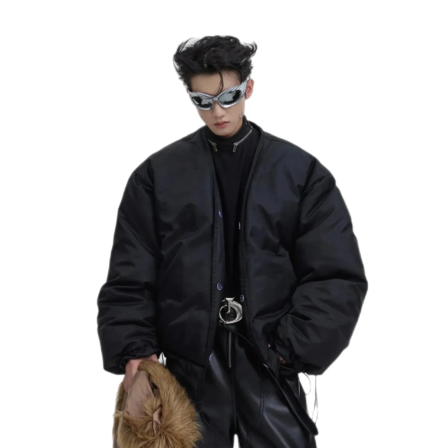 Opium Fur Scarf Jacket