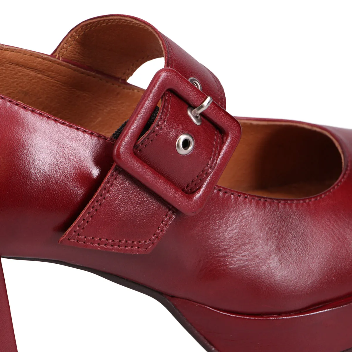 Peonie Heeled Mary Jane
