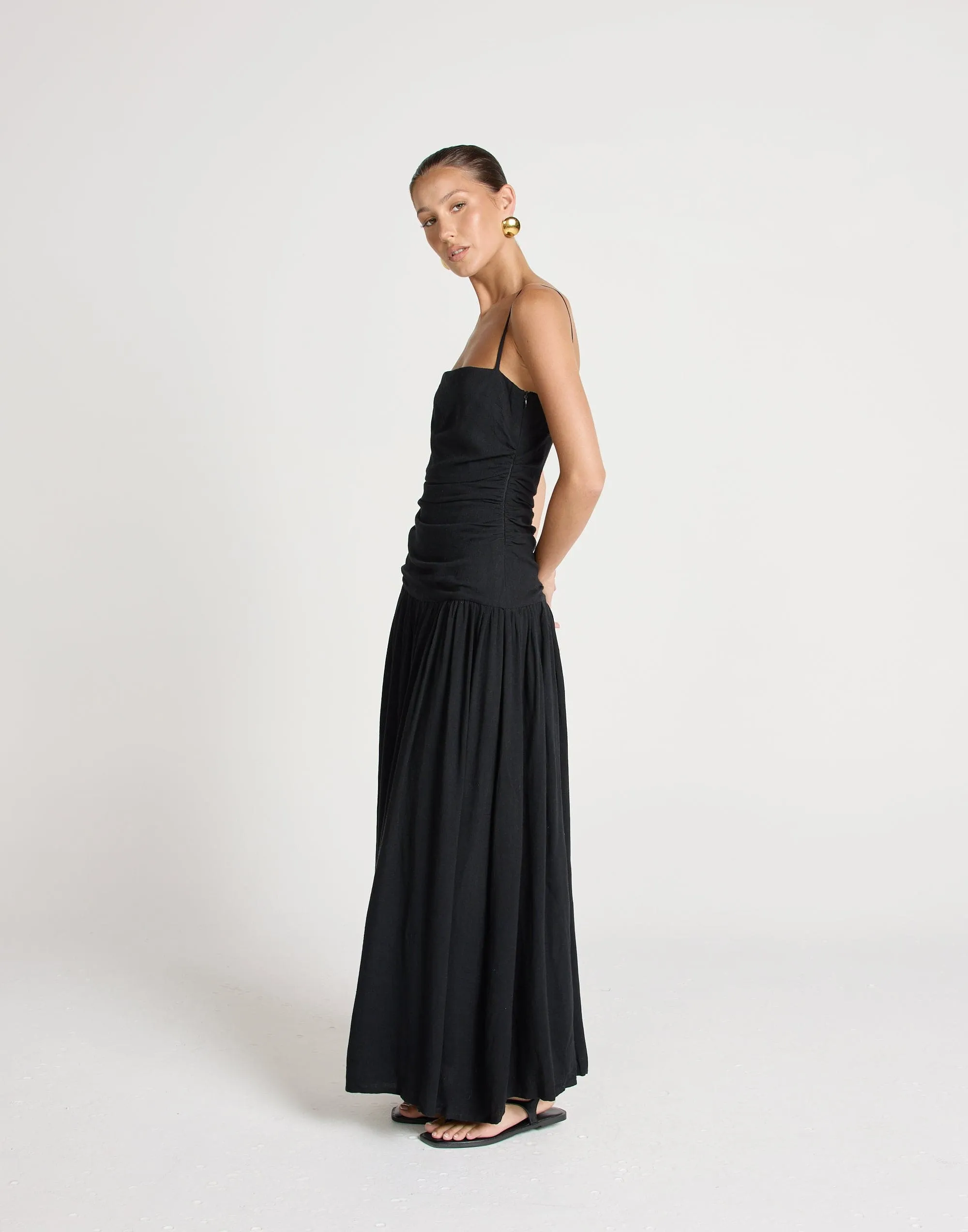 Reese Maxi Dress (Black)