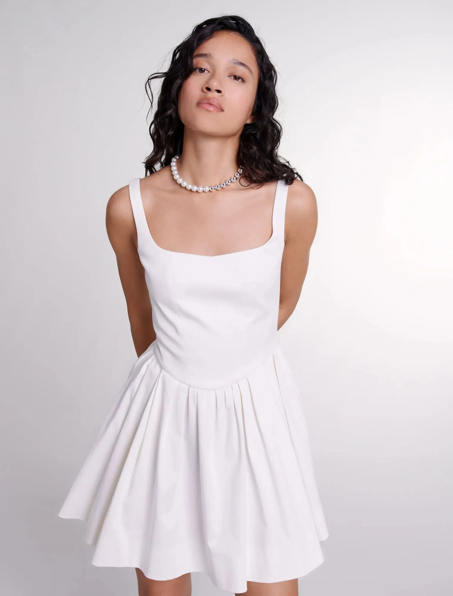 Short cotton dress