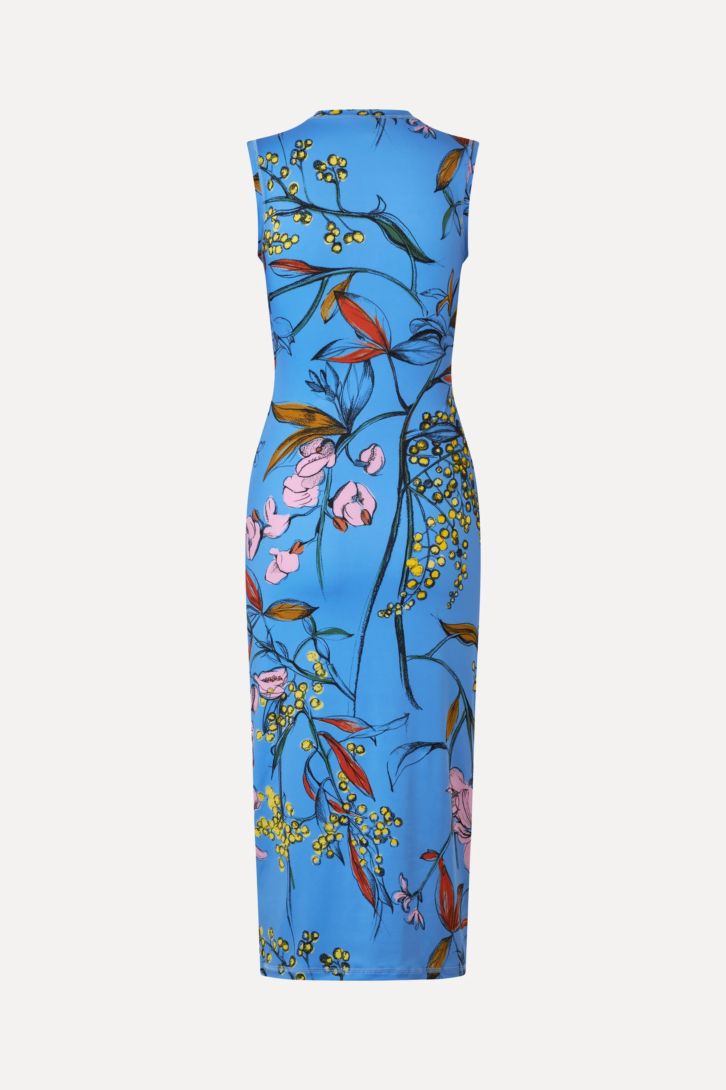 Tank Crewneck Dress - Spring Mimosa