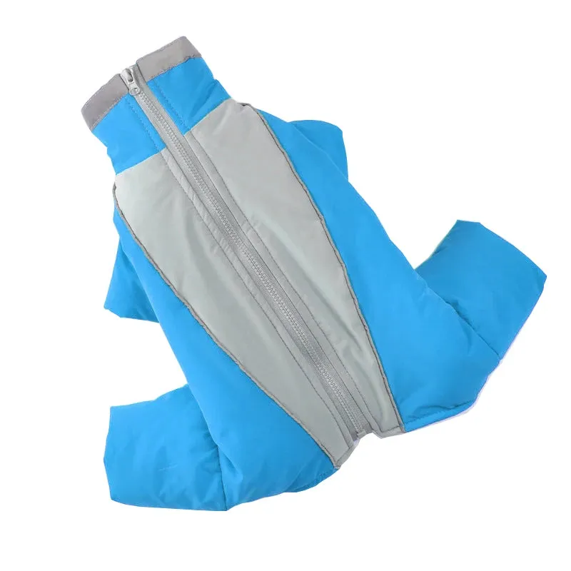 Winter Dog Apparel: Cozy Fleece Jacket and Reflective Jumpsuit for Small Dogs - Keep Your Chihuahua Warm, Dry, and Safe in Cold Weather