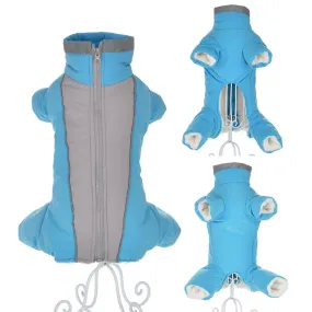 Winter Dog Apparel: Cozy Fleece Jacket and Reflective Jumpsuit for Small Dogs - Keep Your Chihuahua Warm, Dry, and Safe in Cold Weather