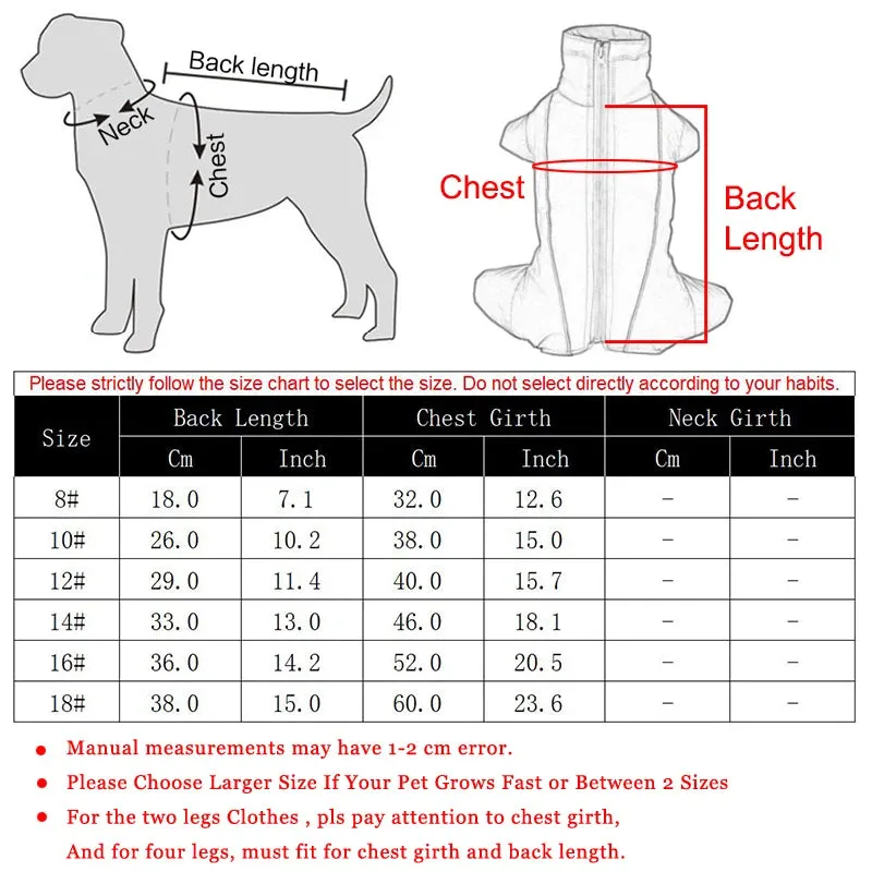 Winter Dog Apparel: Cozy Fleece Jacket and Reflective Jumpsuit for Small Dogs - Keep Your Chihuahua Warm, Dry, and Safe in Cold Weather